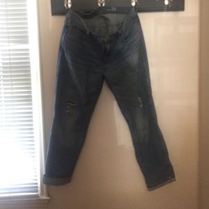 j. crew boyfriend jeans!!