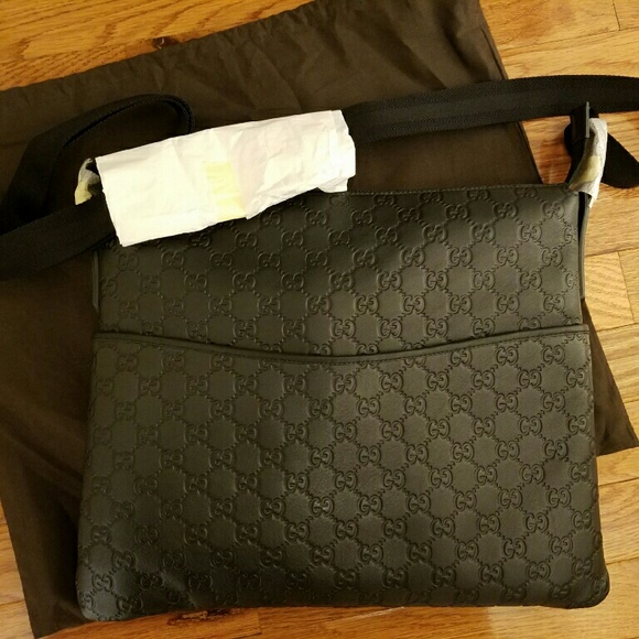 Guccissima Leather Cross Body