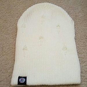 Festy Besty White Beanie