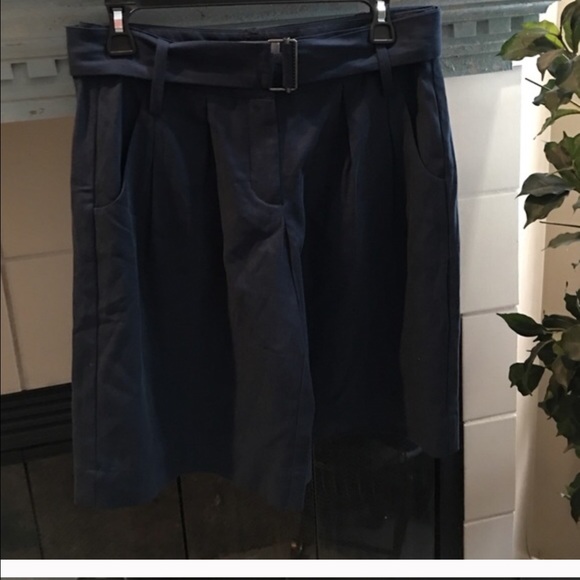 DKNY pleated shorts