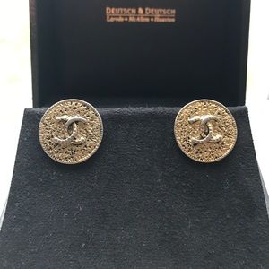 Chanel stud earrings