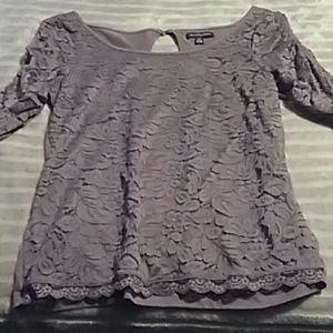 Purple lace American Eagle shirt