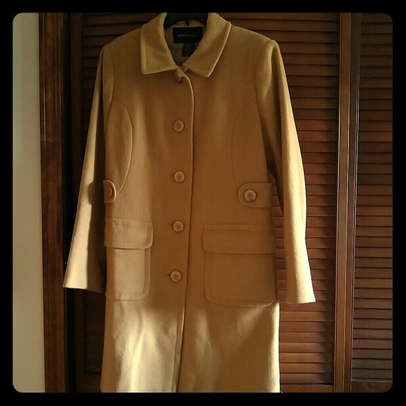 MODA International Wool Coat, Size 12