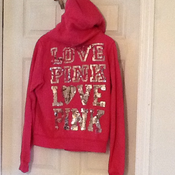 Zip up pink color
