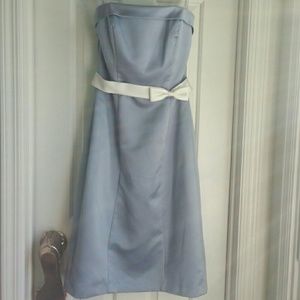 Alfred Angelo Strapless Bridesmaid/cocktail dress