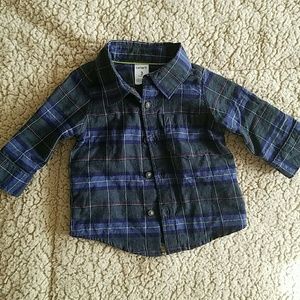 3 month carter's botton down