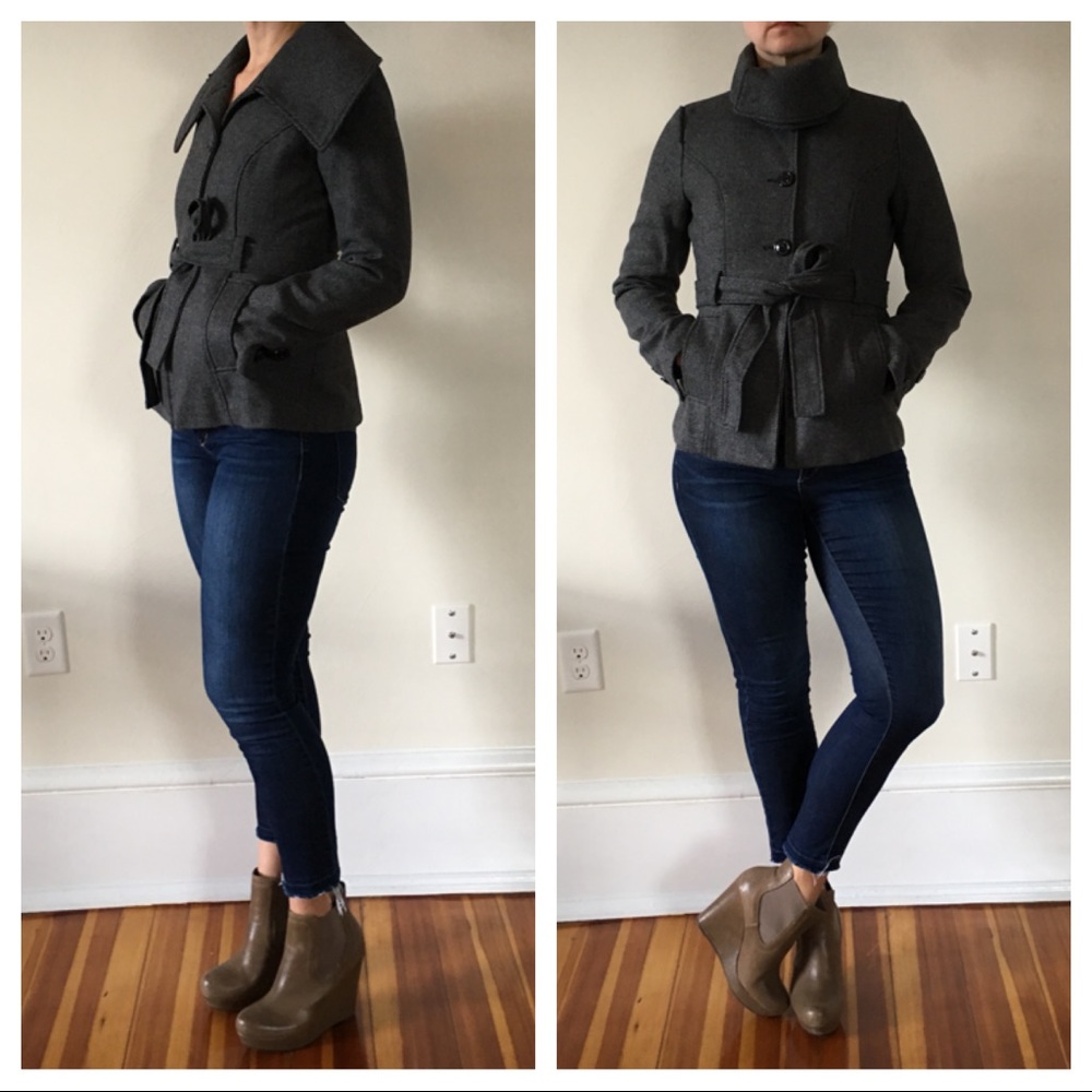 Tulle retro single breast blazer MUST GO!!