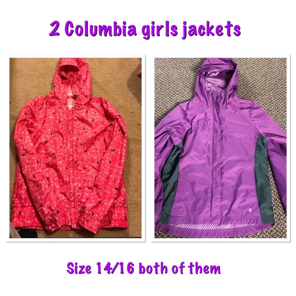 2 Columbia jackets girls