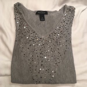 White House | Black Market Embellished Sweater