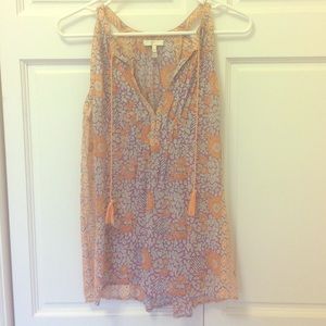 Joie patterned tank Sz S