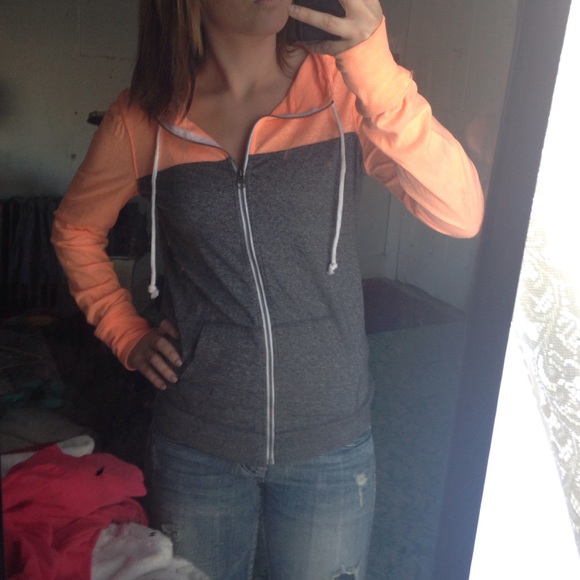 Two colored hoodie
