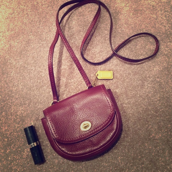 Tiny Coach Cross-body Purse