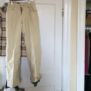 Cream burton snowboarding pants
