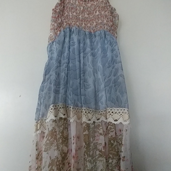 ๐ฌHP ๐นNWT SEXY BOHO FLORAL HALTER DRESS SIZE S๐ฅ - Picture 4 of 4