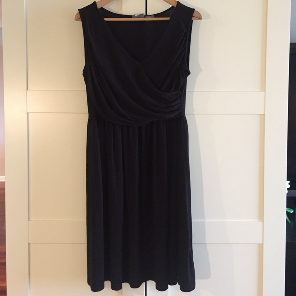Anthropologie black dress,  size L