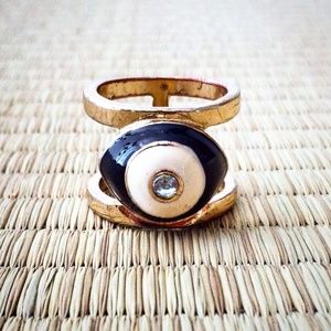 H&M Enamel Ring - Evil Eye