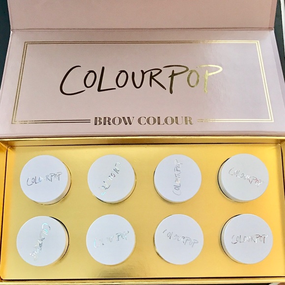 Colourpop BROW gel full set in 8 colors!