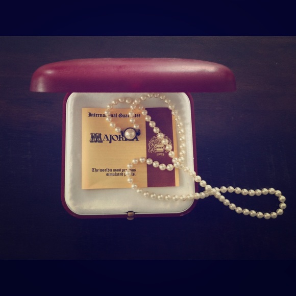 Majorica Classic Pearl Necklace