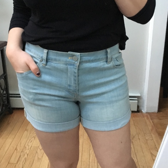 High waisted shorts