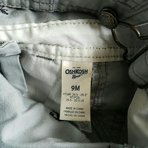 Gray  short overalls - Picture 2 of 3