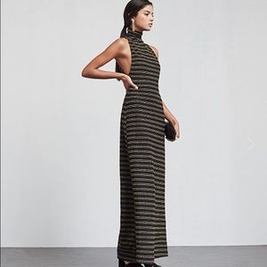 NWT tight fitting turtle neck maxi