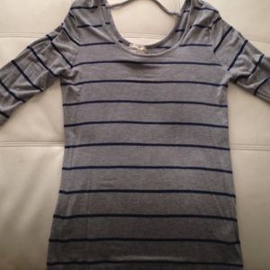 Cute 3/4 sleeved striped shirt