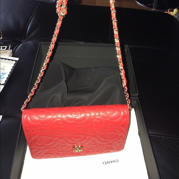 Limited Edition Red Caviar Camellia Flower - Picture 2 of 4