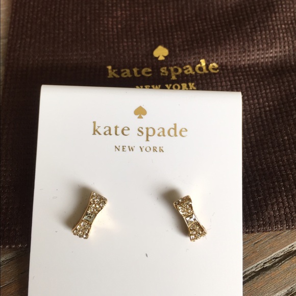 Kate Spade Ready Set Bow earrings