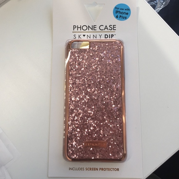 iPhone 6 Plus case with screen protector.