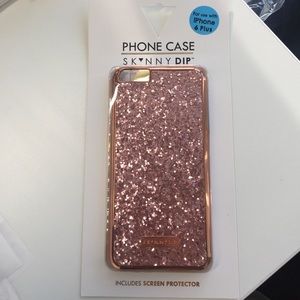 iPhone 6 Plus case with screen protector.