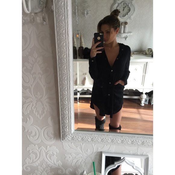 LAST || Button up dress - Picture 3 of 4