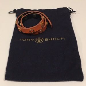 Tory Burch Logo Wrap Bracelet