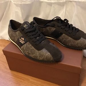 Brown Coach Sneakers