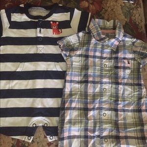 Warm weather rompers