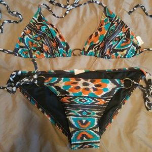 Tribal printed bikini