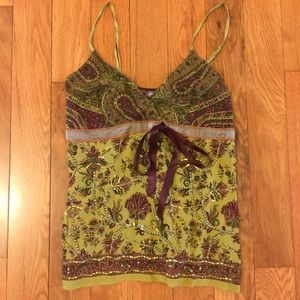 Hale Bob Silk Tank Top