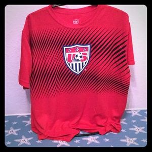 VINTAGE LOGO--Men's USA Soccer shirt size XL