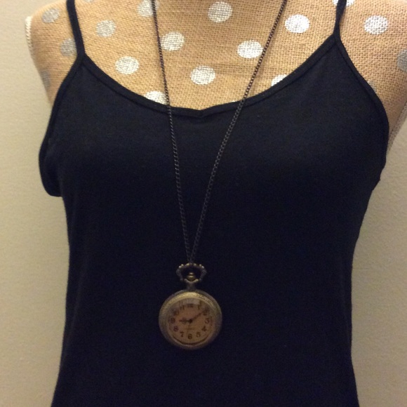Pocket watch necklace