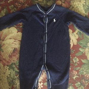 Ralph Lauren footsie jammies