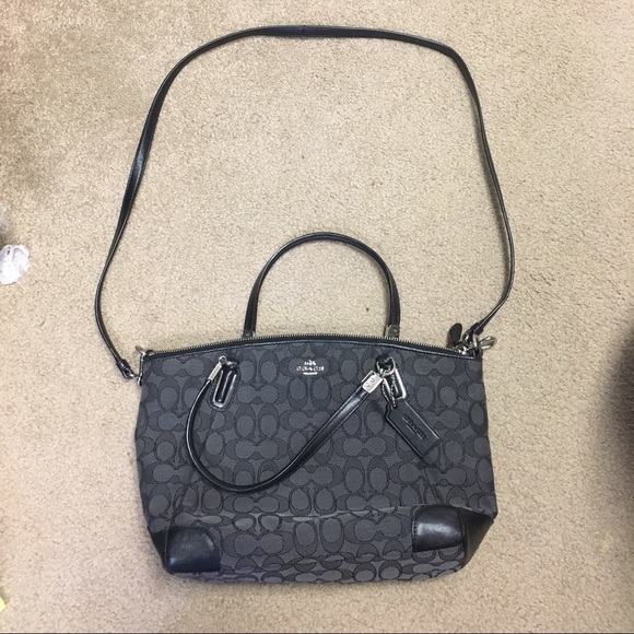 Black Coach Crossbody