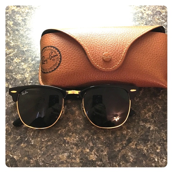 Brand New Black Rayban Clubmasters