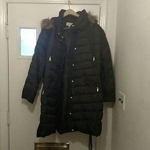 Michael Kors Puffer Coat with fur hood