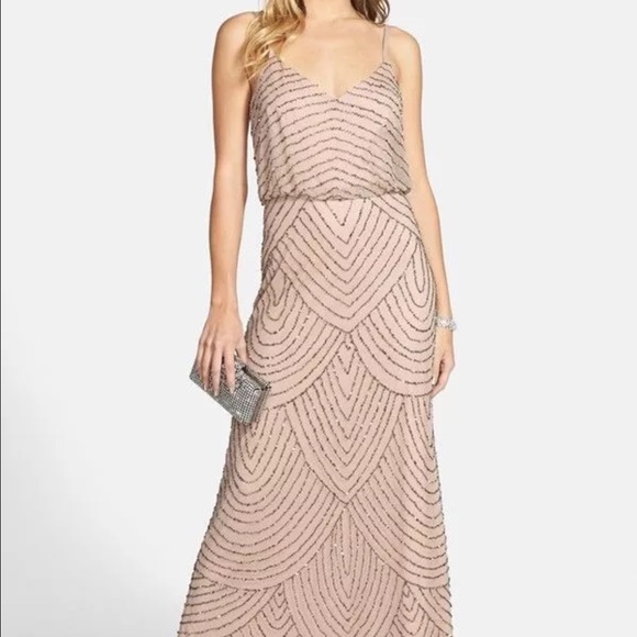 Adrianna Papell's breathtaking new evening gown.