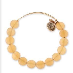 Alex and Ani Lemonade Expandable Wire Bangle