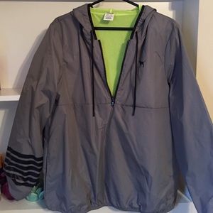 NWOT PINK windbreaker