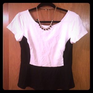 Banana Republic Peplum top