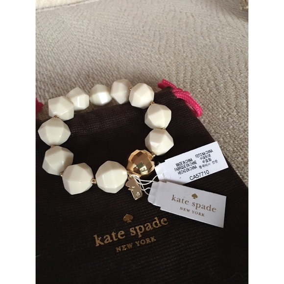 kate spade Jewelry - Kate spade cream cut to the chase holiday bracelet