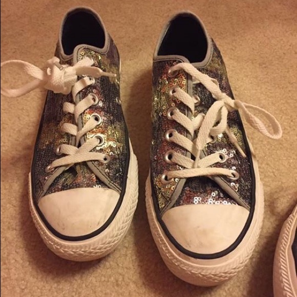 Sequin Converse