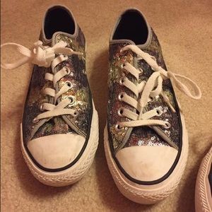 Sequin Converse
