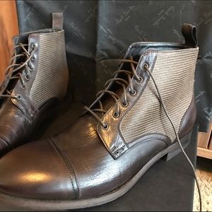Paul Smith lace up boots. Size 10.